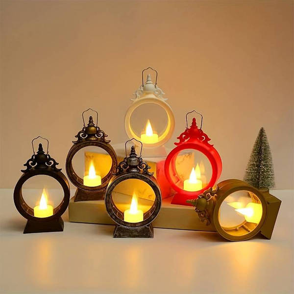 Decorative Retro Lantern - Assorted - Single Piece