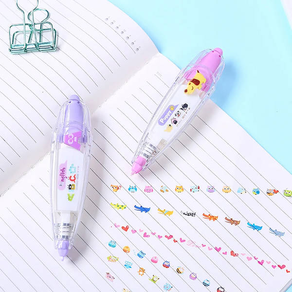 Decorative Sticker Pen - Assorted - Single Piece