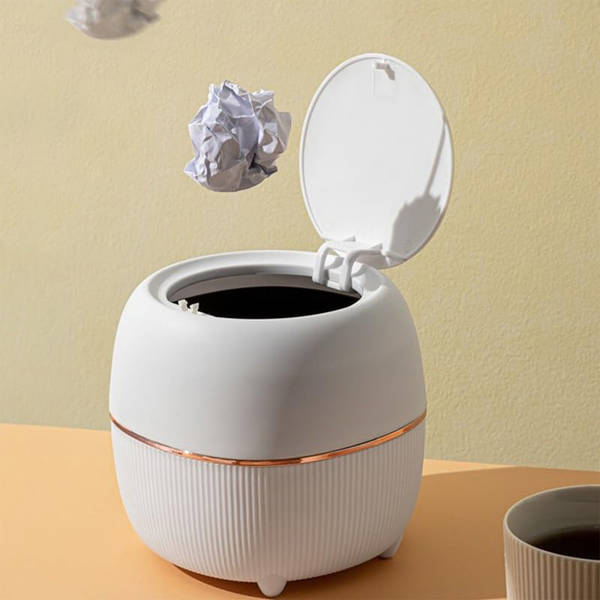 Desktop Mini Garbage Can - Assorted - Single Piece