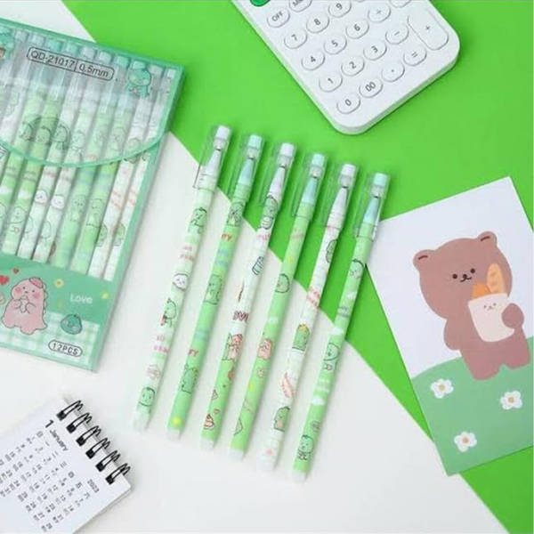 Dinosaur Pen For Kids - Assorted - Set Of 6