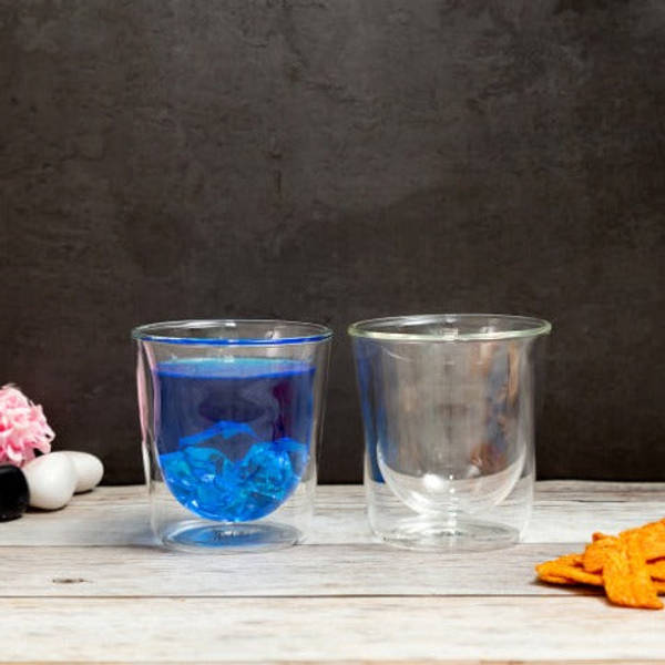 Double Wall Delight Glasses - 250ml - Set Of 4