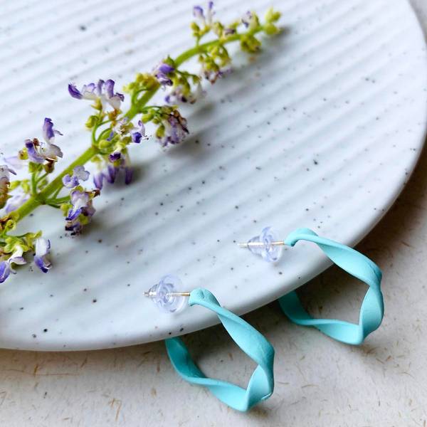 Earring - Twisted Hoop - Juju Joy