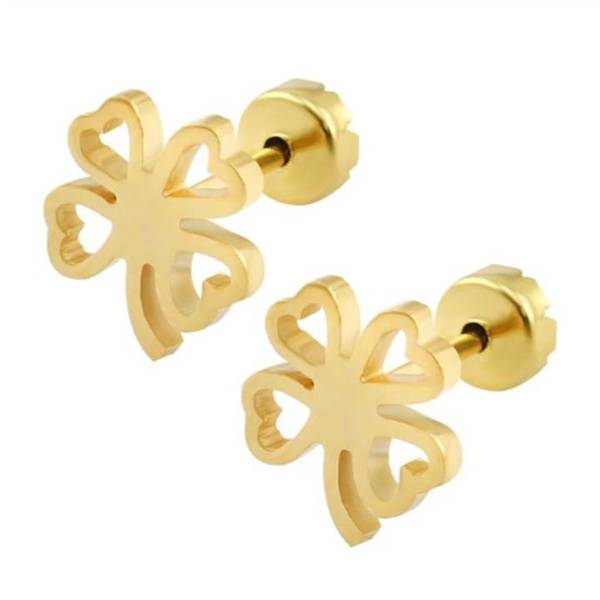 Earrings - Patricks Clove - Gold Plated