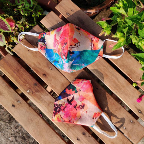 Face Mask - Printed - Multicolour