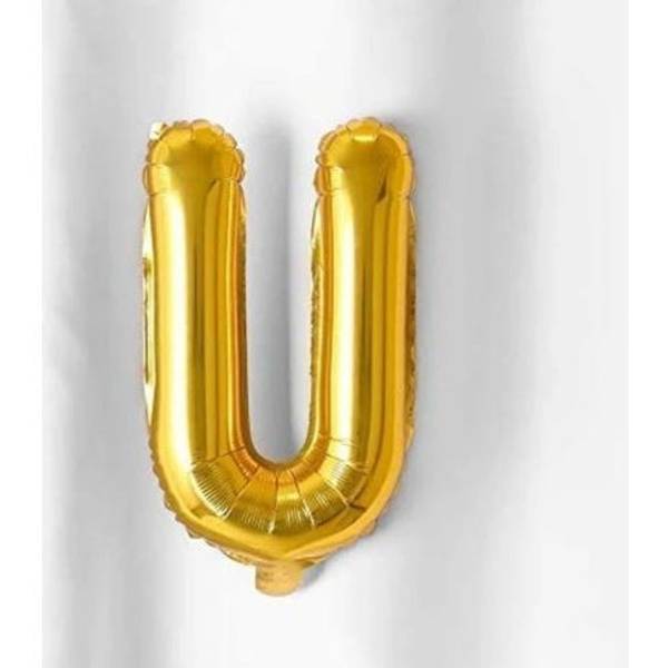 Foil Balloon - Alphabet - Gold