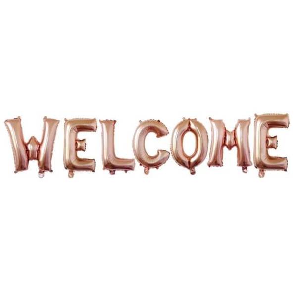 Foil Balloon - Welcome - Single Piece