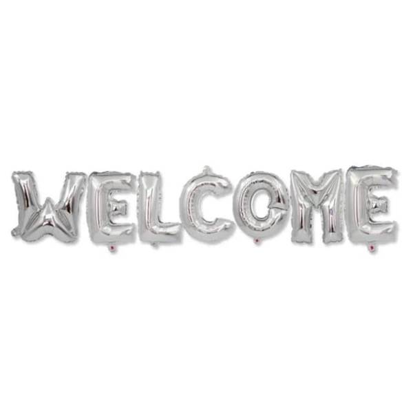 Foil Balloon - Welcome - Single Piece