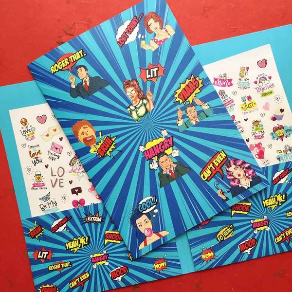 Folder - The Talking Bubble - Single Piece