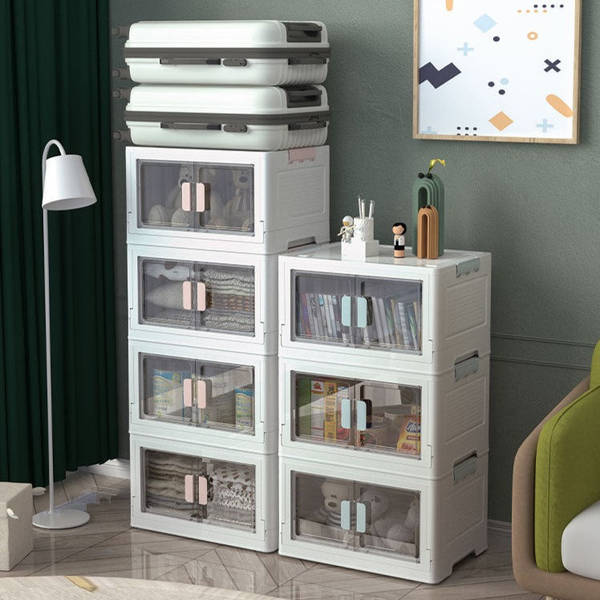 Folding Storage Cabinet - Double Door - Assorted - Single Piece