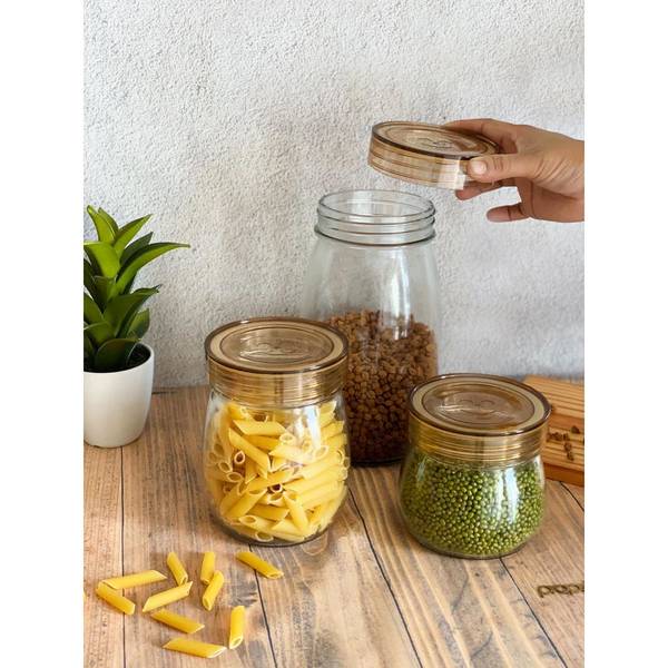 Food Storage Jar - Glass - Single Piece