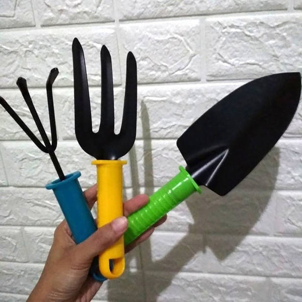 Gardening Tool - Red Yellow Green - Set Of 3