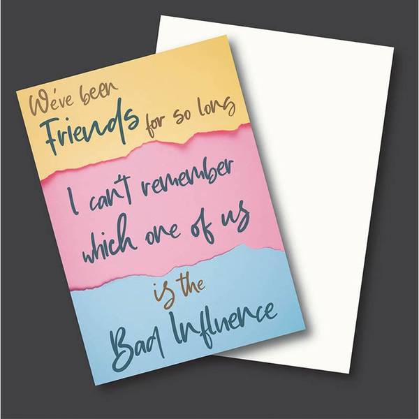 Greeting Card - Friends For So Long