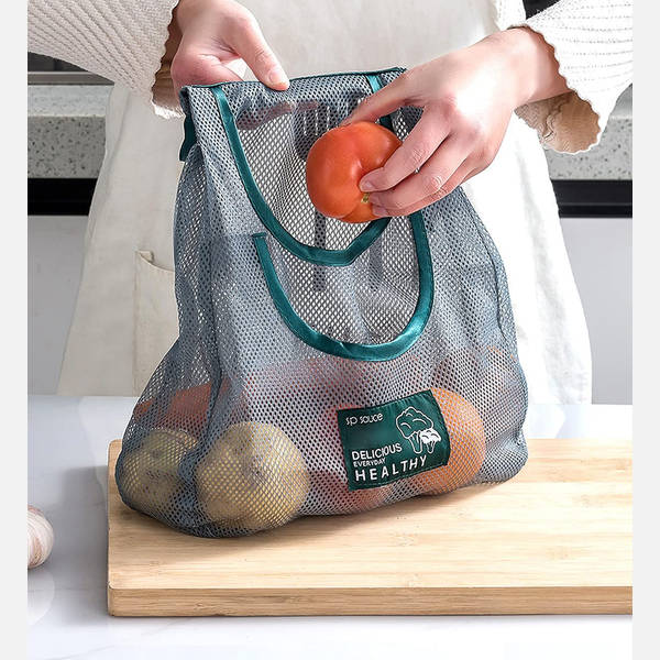 Hanging Mesh Bag - Reusable - Assorted - Single Piece