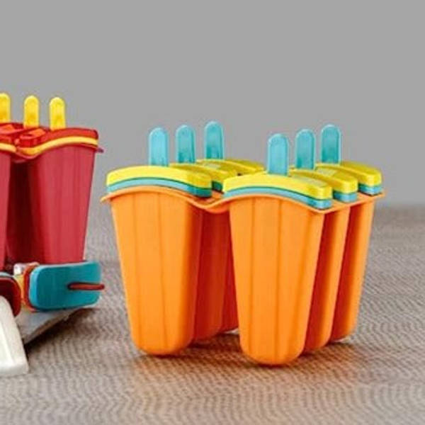 Ice Popsicle Mold - Candy - Assorted - Set Of 6