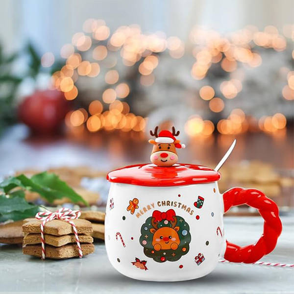Jolly Christmas Mug - Assorted - Single Piece