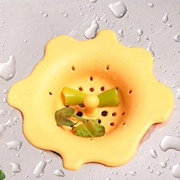 Kitchen Sink Filter - Flower Shape - Assorted - Single Piece
