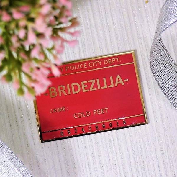 Lapel Pin - Bridezilla