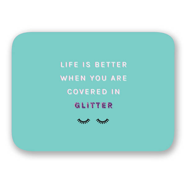 Laptop Sleeve - Glitter Quote