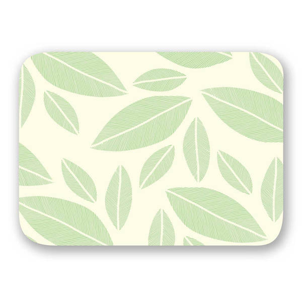 Laptop Sleeve - Striped Leaf