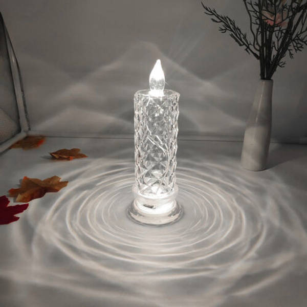 LED Candle Light - Rose - Assorted - Single Piece