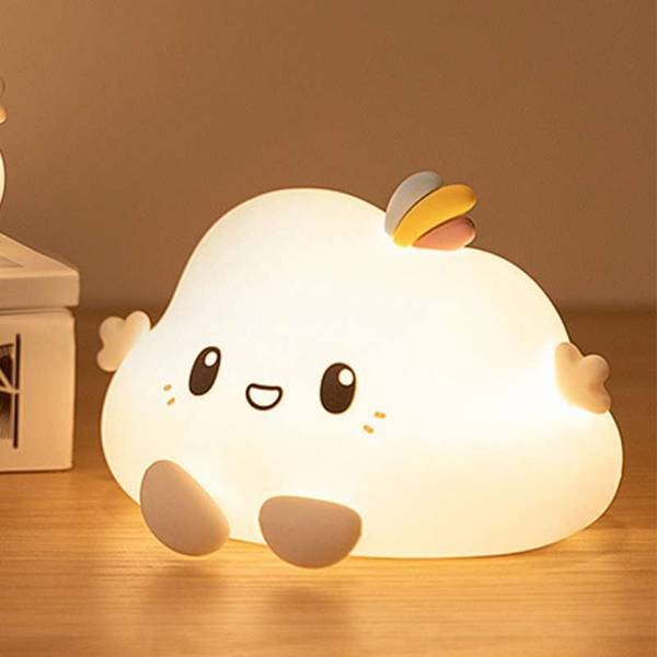 LED Lamp - Cloud With Hands And Legs - Single Piece