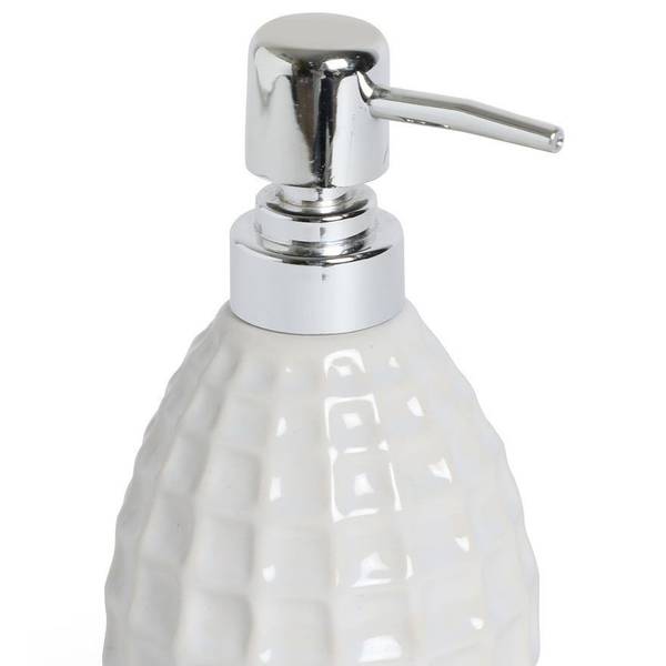 Liquid Soap Dispenser - Honeycomb Texture - Single Piece