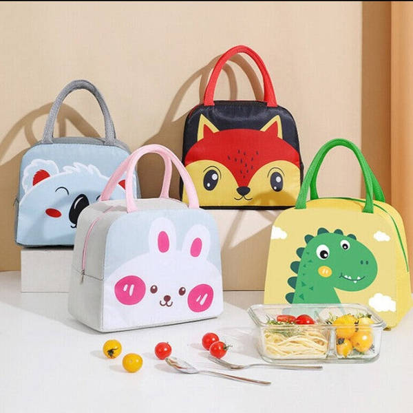 Lunch Bag - Insulated - Cute - Assorted - Single Piece
