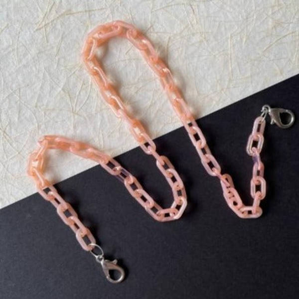 Mask Chain - Thin - Acrylic - Single Piece