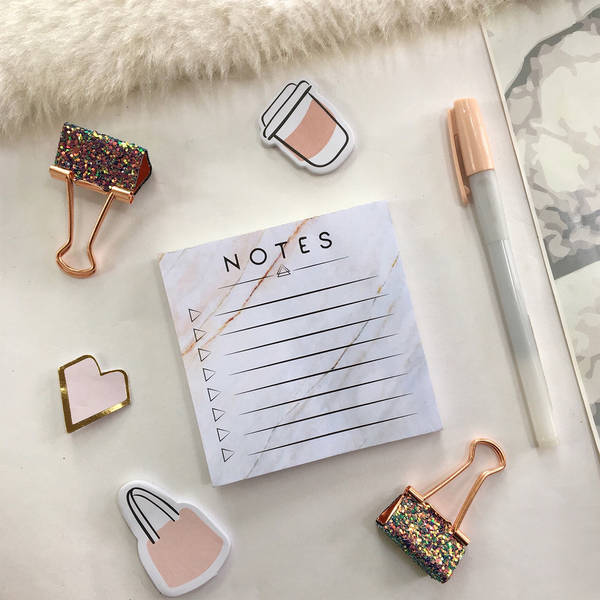 Memo Block - Marble Notes