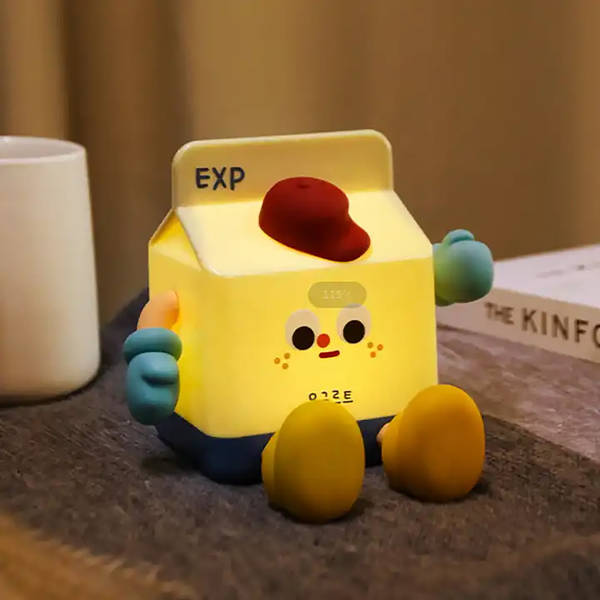 Milk Box Silicon Lamp - Assorted - Single Piece