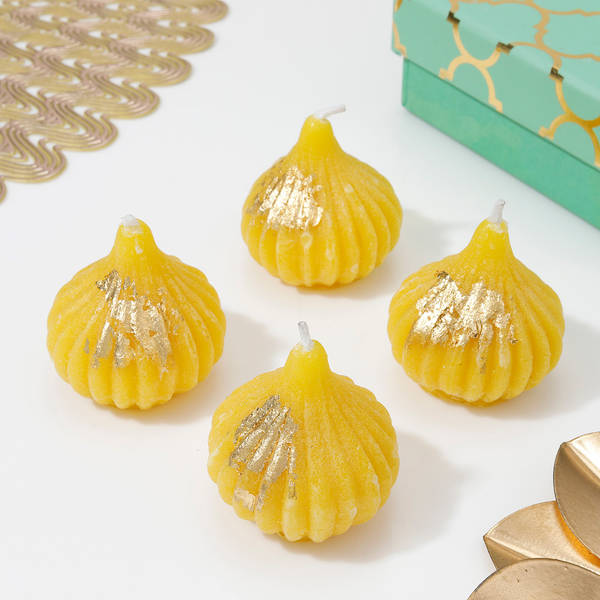 Modak Soy Wax Candles - Assorted - Set of 4