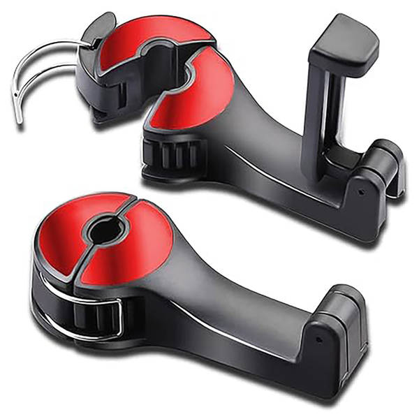 Multipurpose Car Headrest Hook - Assorted - Single Piece