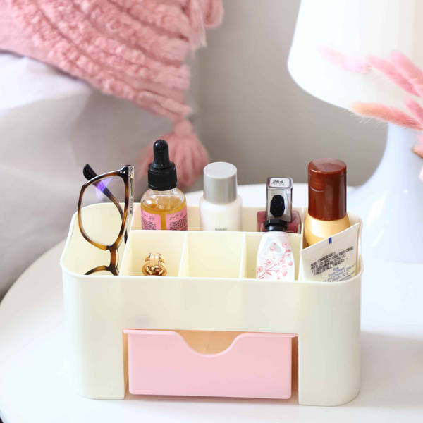 Multipurpose Organizer With Drawer - Single Piece