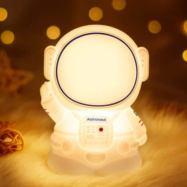 Night Lamp - Astronaut - Silicone - Single Piece