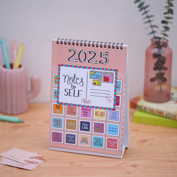 Notes To Self 2025 Calendar Hamper