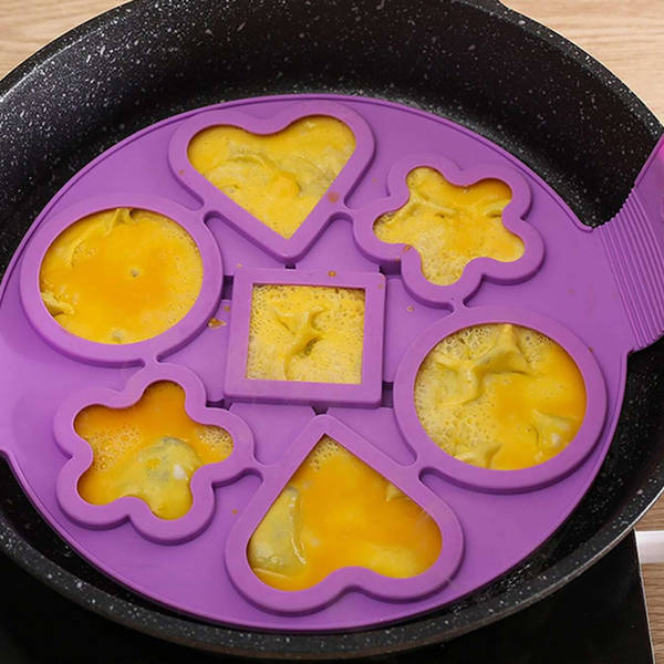 Pancake Mould Shapes Single Piece