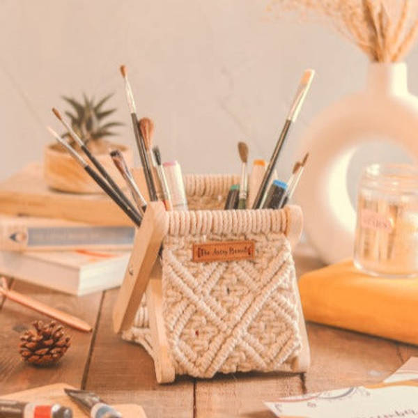 Pen Holder - Boho - Single Piece