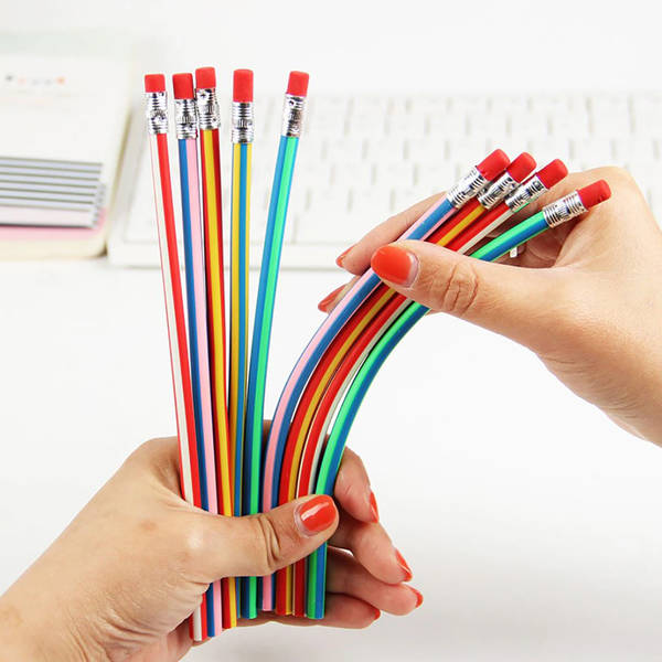 Pencil - Flexible - Assorted - Single Piece