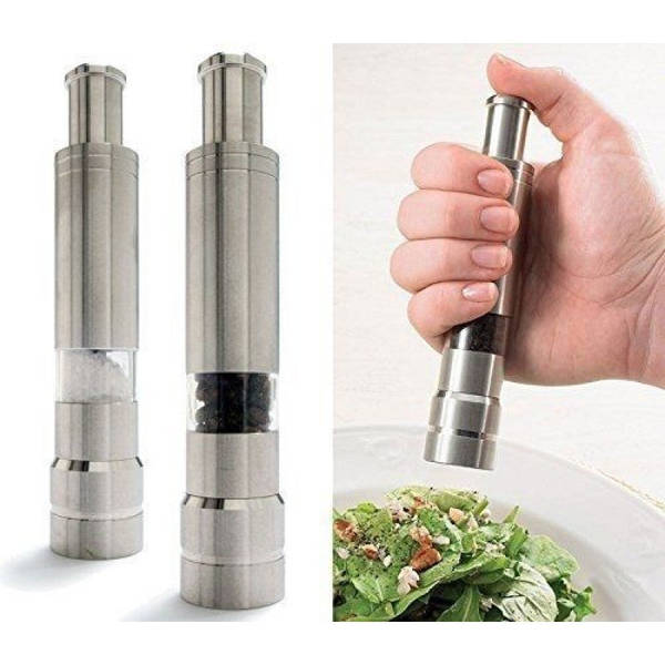 Pepper Mill With Thumb Grinder - Single Piece