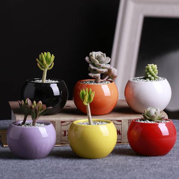Planter - Plain Ball - Single Piece