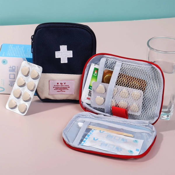 Portable Medicine Pouch - Assorted - Single Piece