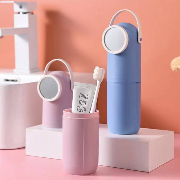 Portable Toothbrush Holder - Assorted - Single Piece