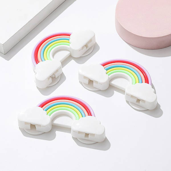 Rainbow-Shaped Safety Lock - Assorted - Set Of 2