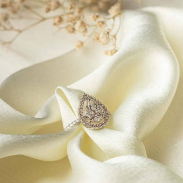 Ring - Lustre Crystal - Single Piece