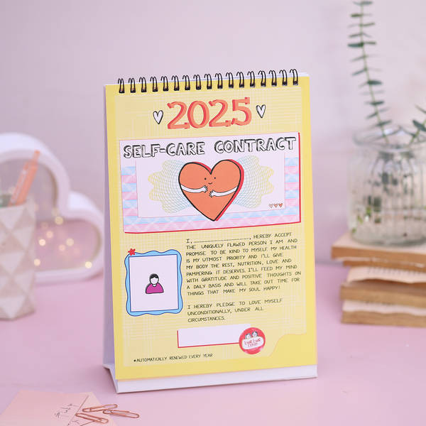 Self-Care Contract 2025 Calendar Hamper