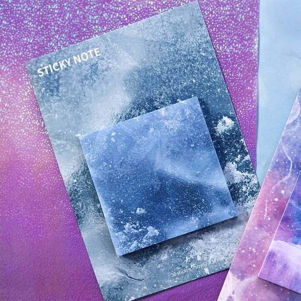 Sticky Notes - Blue Galaxy