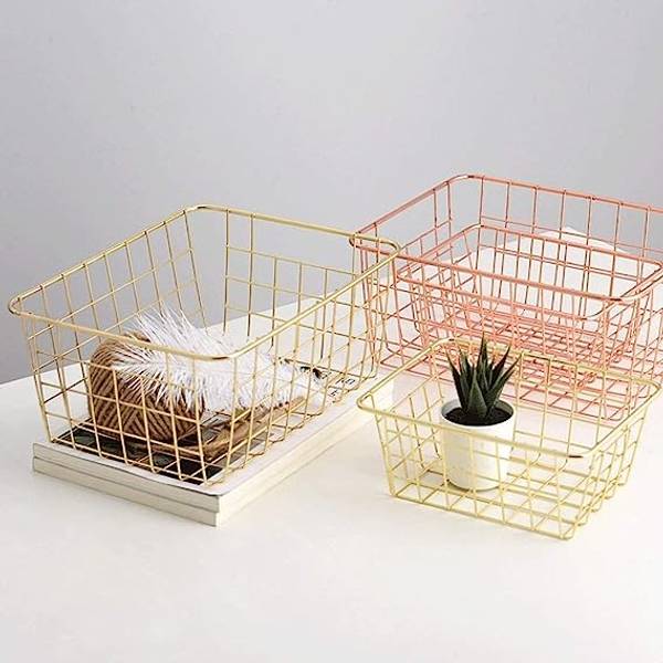 Storage Basket - Wired - Large - Single Piece