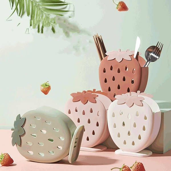 Strawberry Shaped Holder - Assorted - Single Piece