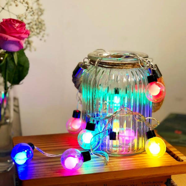 String Lights - Globe - 20 Bulbs - 2.5 Mtr