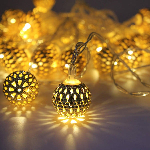String Lights - Round - Metal